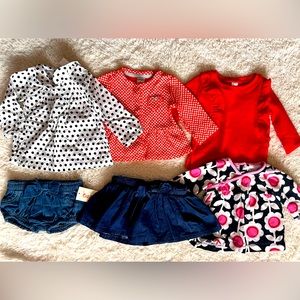 Baby Girls Bundle Sz 3-6 Months, Carters, Cat & Jack